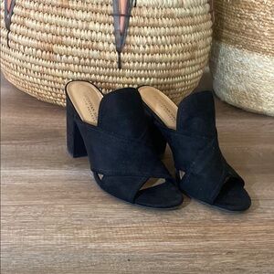 Christian Siriano Black Women's Mules